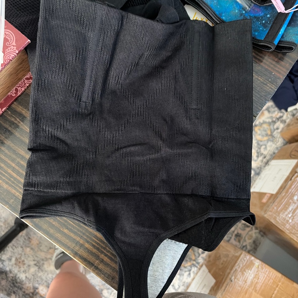 Elegant Black Shapewear Bodysuit